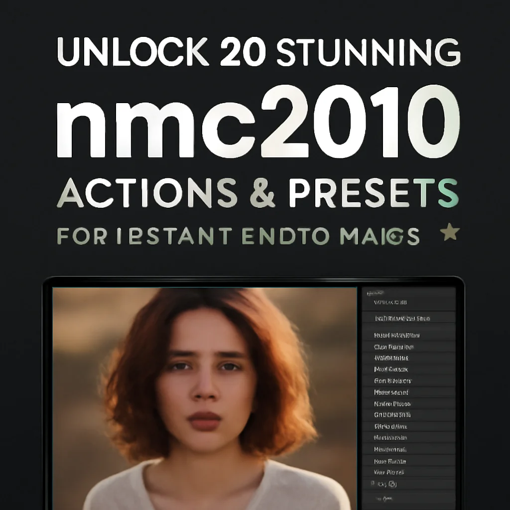 Unlock 20 Stunning nmc2010 Actions & Presets for Instant Photo Magic ✨