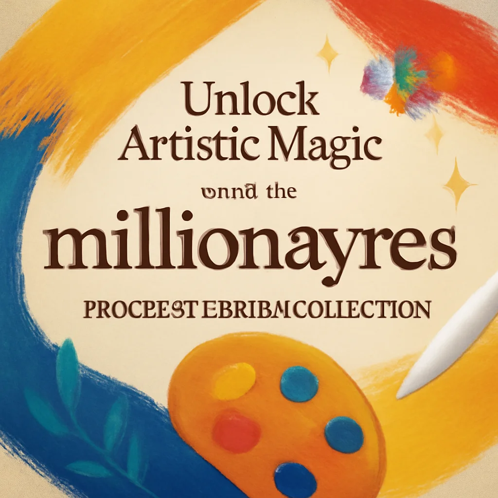 Unlock Artistic Magic with the millionayres Procreate Brush Collection 🎨✨