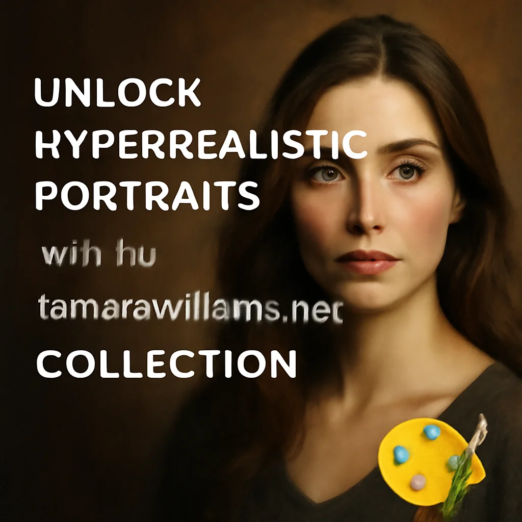Unlock Hyperrealistic Portraits with the tamarawilliams.net Collection 🎨✨