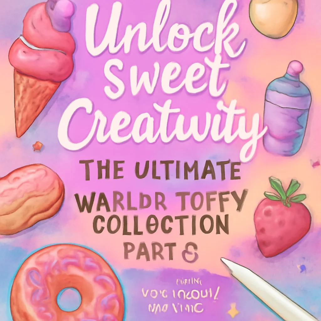 解锁甜蜜创意：Procreate艺术家终极wanida-toffy系列第六部分 🎨✨