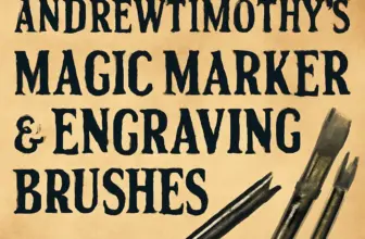 unlock vintage charm andrewtimothys magic marker engraving 428