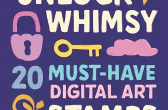 unlock whimsy 20 must have digital art brush stamps by digit 970