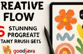 unlock your creative flow 6 stunning procreate stamp brush s 1055