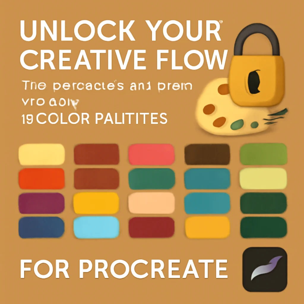 Unlock Your Creative Flow: The wanida-toffy Collection Part 9 – 16 Color Palettes for Procreate 🎨✨ 1 unlock your creative flow the wanida toffy collection part 9 1656