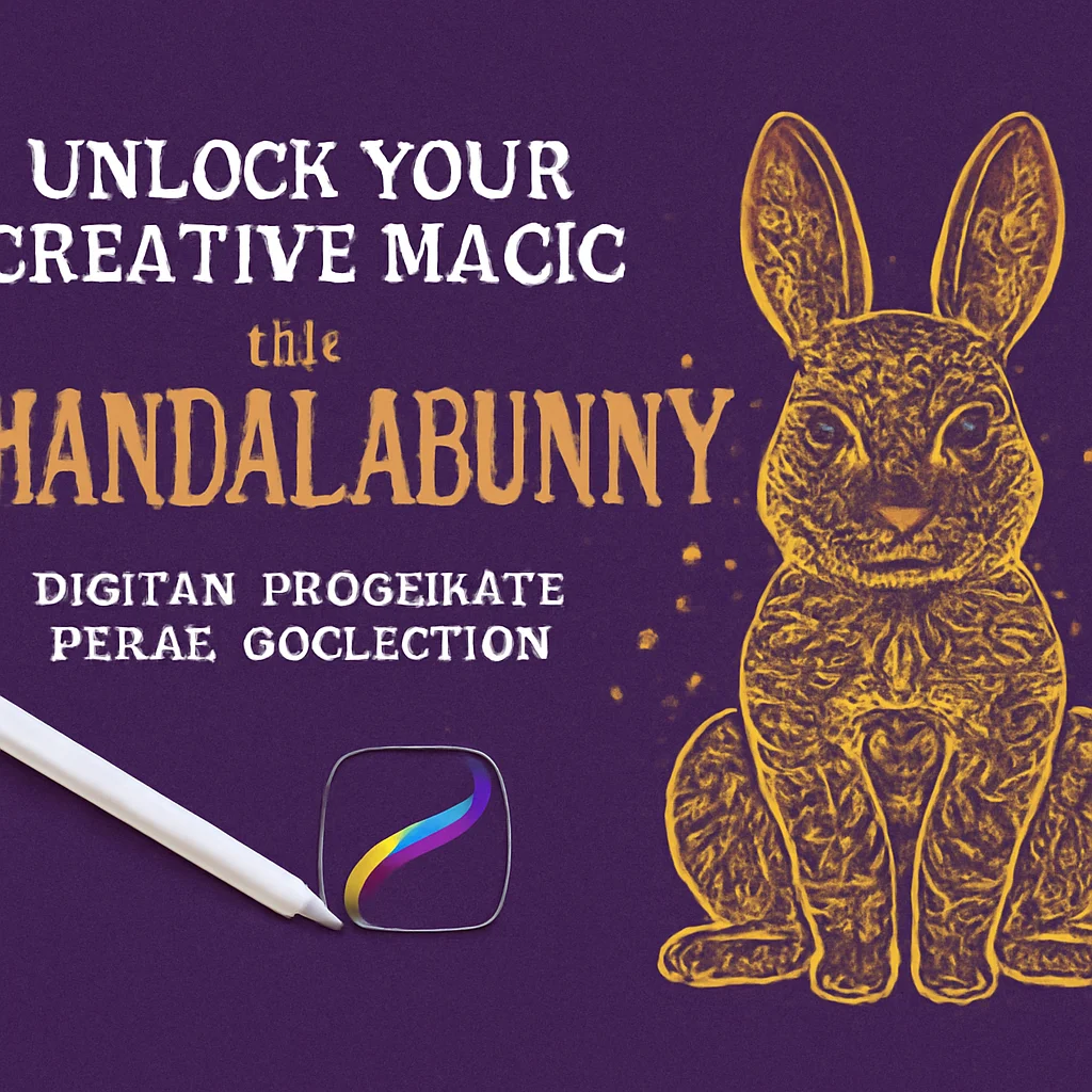 Unlock Your Creative Magic: The Mandalabunnydigital Procreate Brush Collection 🎨✨