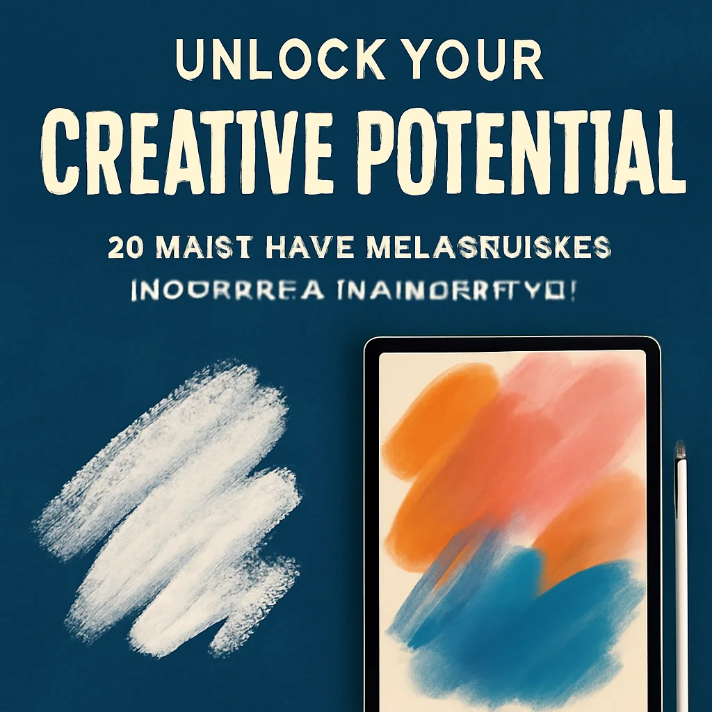 Unlock Your Creative Potential: 20 Must-Have MelsBrushes Procreate & Photoshop Kits