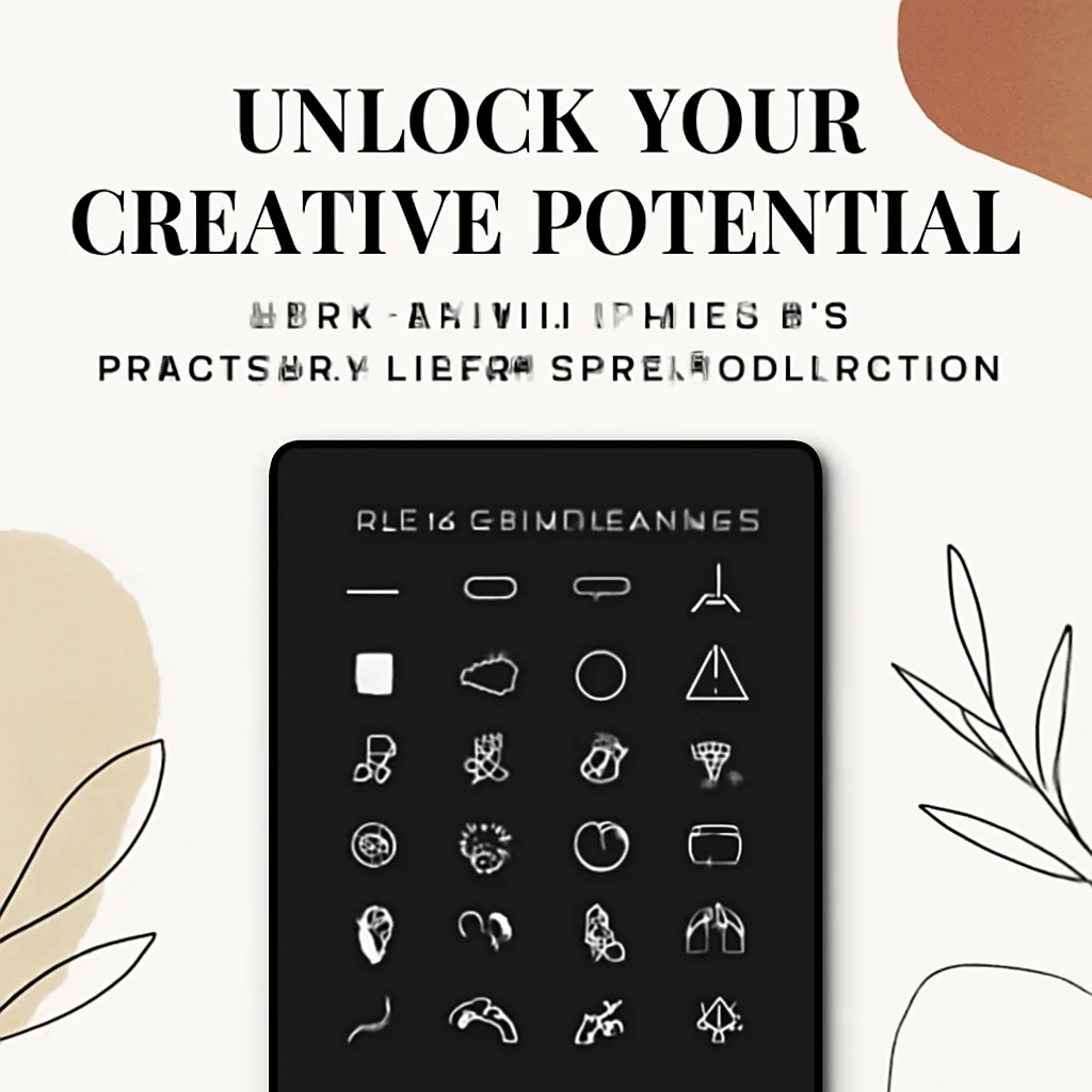 Unlock Your Creative Potential: The Ultimate Minumu Procreate Stamp Brush Collection