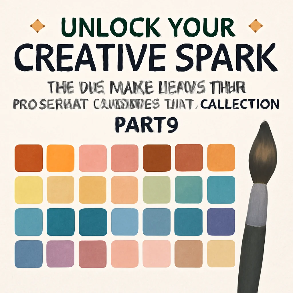 Unlock Your Creative Spark: The Ultimate jennythip Procreate Color Palette Collection Part 9 🎨✨
