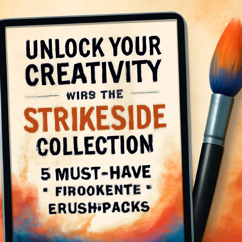 Unlock Your Creativity with the Strikeside Collection: 5 Must-Have Procreate Brush Packs