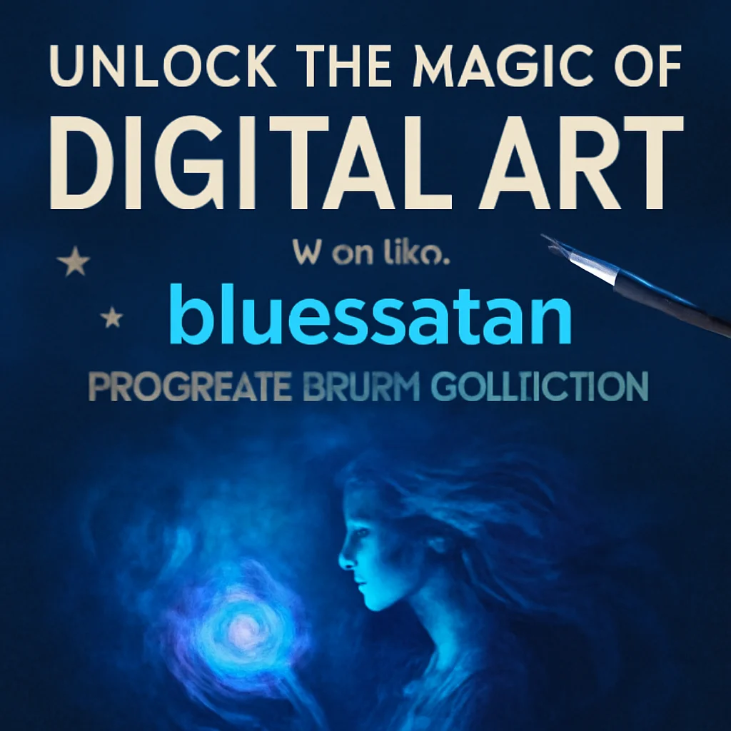 Unlock the Magic of Digital Art with the bluesssatan Procreate Brush Collection 🎨✨