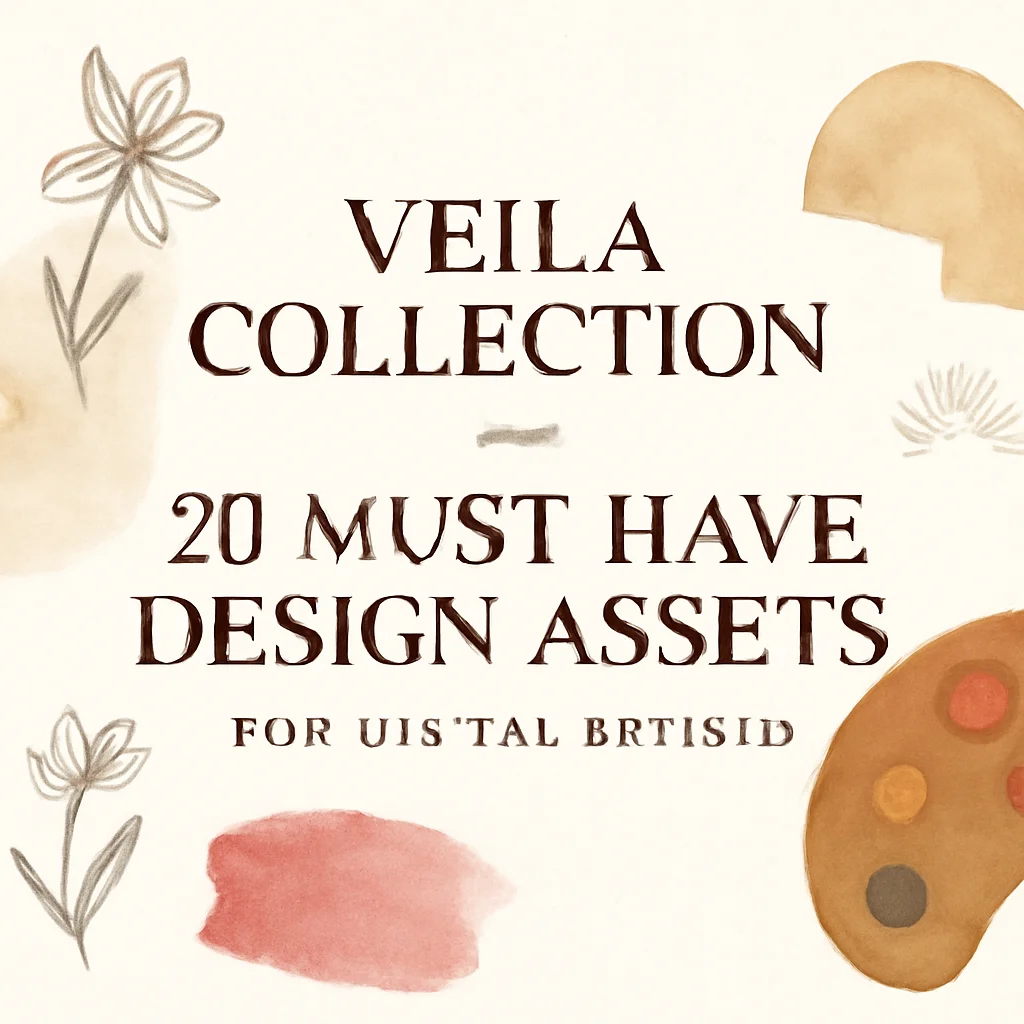 Veila Collection Part 1: 20 Must-Have Design Assets for Digital Artists 🎨