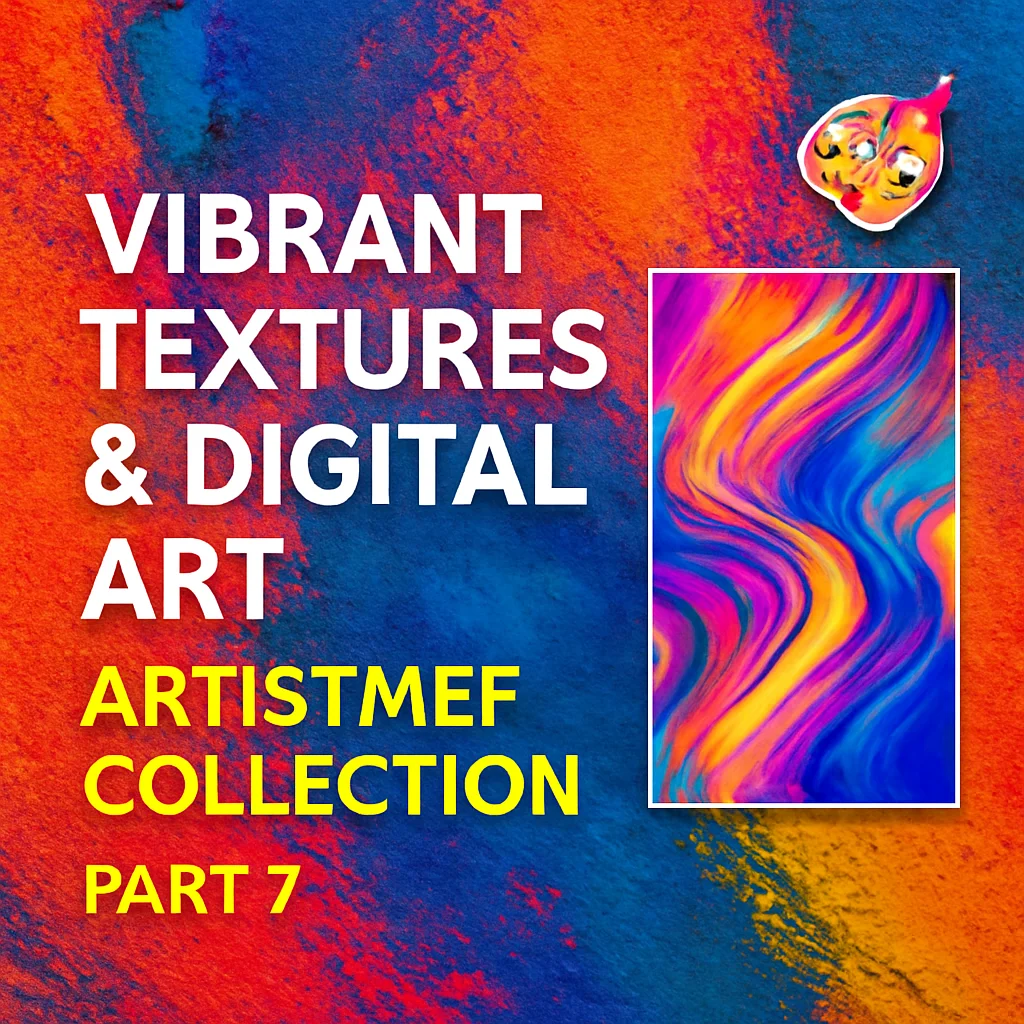 Vibrant Textures & Digital Art: ArtistMef Collection Part 7 🎨✨