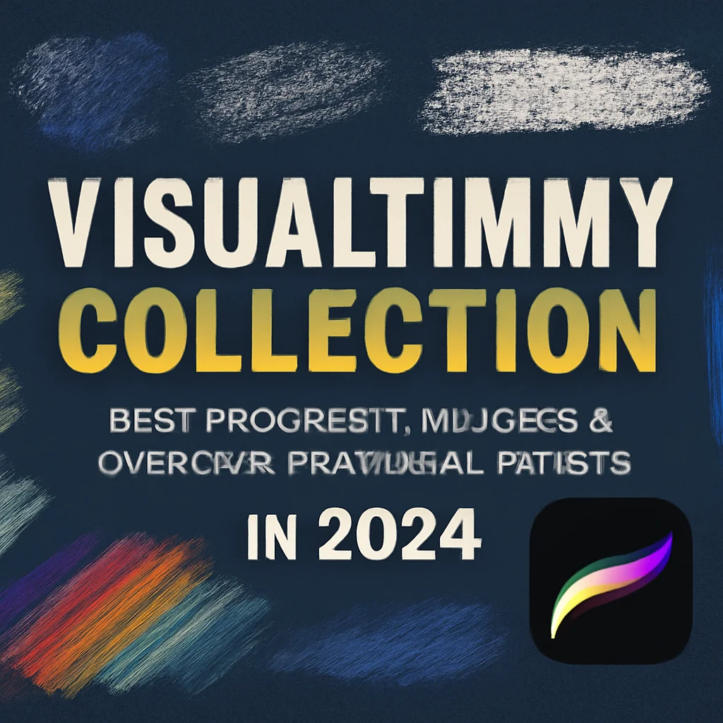 VisualTimmy Collection: Best Procreate Brushes & Overlays for Digital Artists in 2024