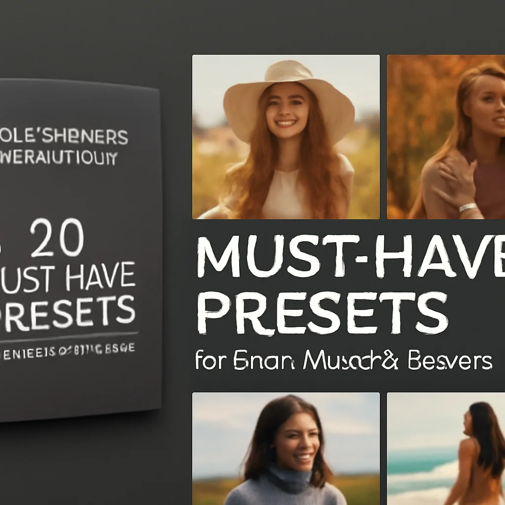 Volusthemes Collection Part 5: 20 Must-Have Presets for Every Mood & Season