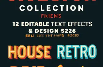 xvector collection part 3 12 editable text effects design s 397