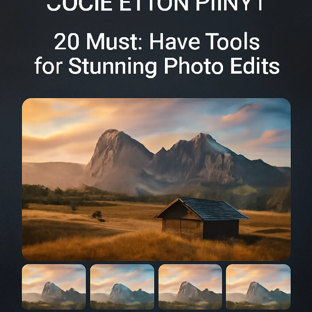 artapresets Collection Part 1: 20 Must-Have Tools for Stunning Photo Edits 🎨✨