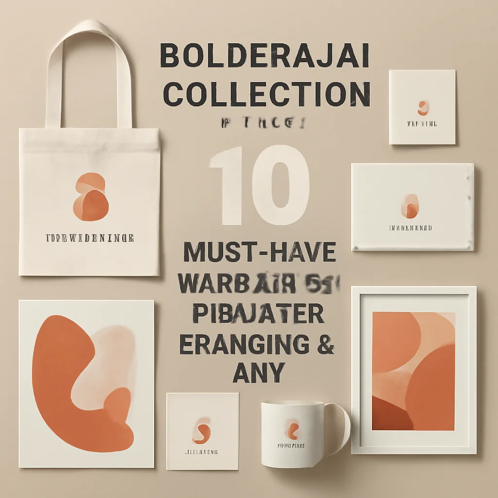 bolderaja1 Collection Part 2: 10 Must-Have Mockups for Stunning Branding & Art 🎨