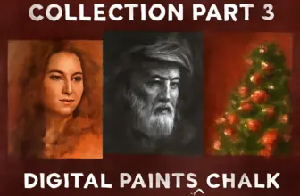 denis154 collection part 3 digital paints chalk christmas p 949