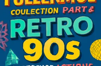 fullermoe collection part 2 retro 90s photoshop actions tex 1045
