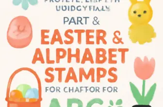ginkean procreate brush collection part 3 easter alphabet s 1054