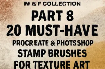 m e f collection part 8 20 must have procreate photoshop st 1212