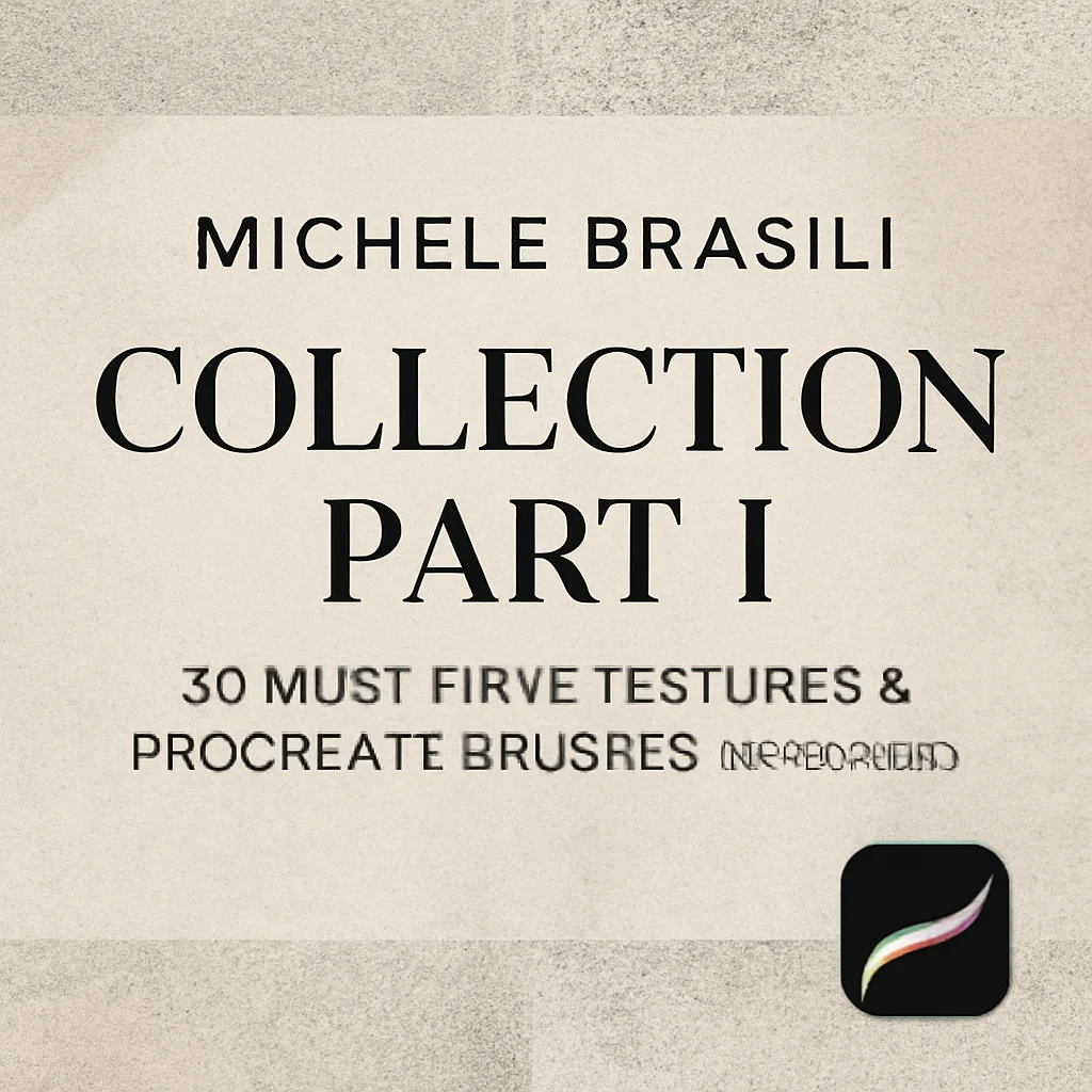 michele.brasili Collection Part 1: 20 Must-Have Textures & Procreate Brushes for Artists 1 michelebrasili collection part 1 20 must have textures proc 1243