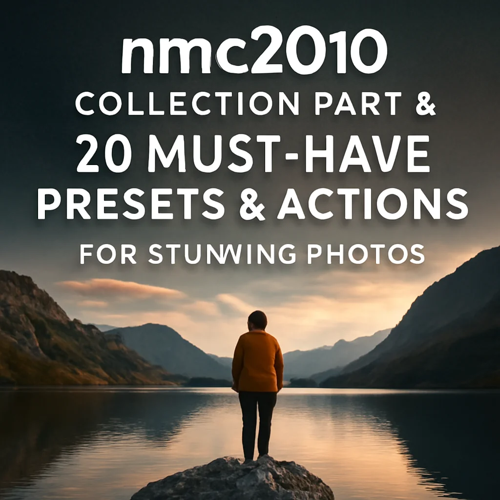 nmc2010 Collection Part 8: 20 Must-Have Presets & Actions for Stunning Photos