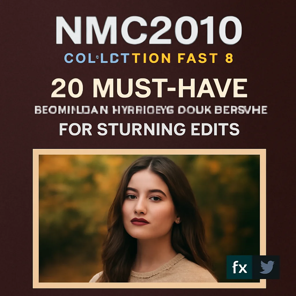 nmc2010 Collection Part 9: 20 Must-Have Photoshop Actions & Lightroom Presets for Stunning Edits 🎨