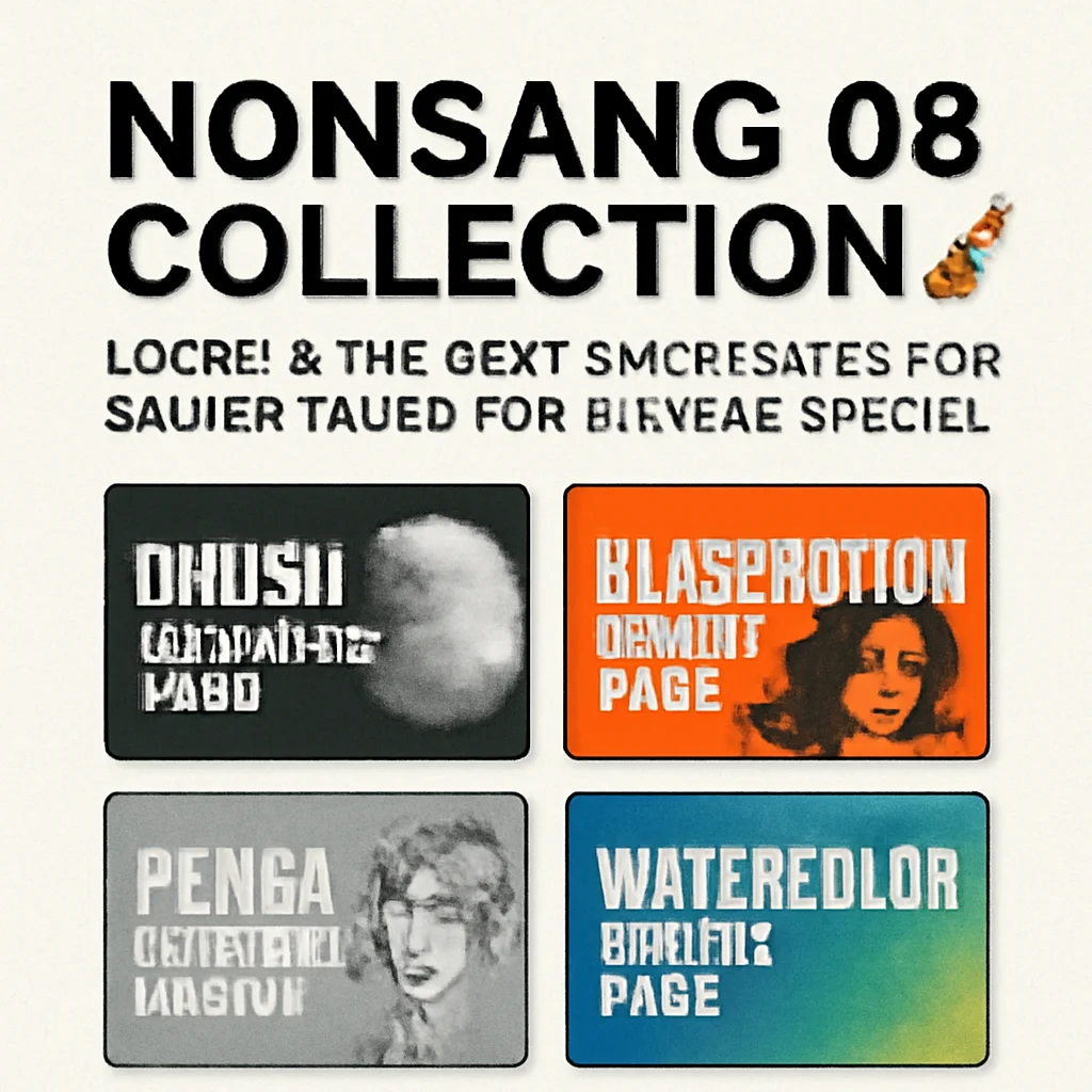 nonsang_08 Collection: Unlock the Best Procreate & CSP Brush Packs for Digital Artists 🎨