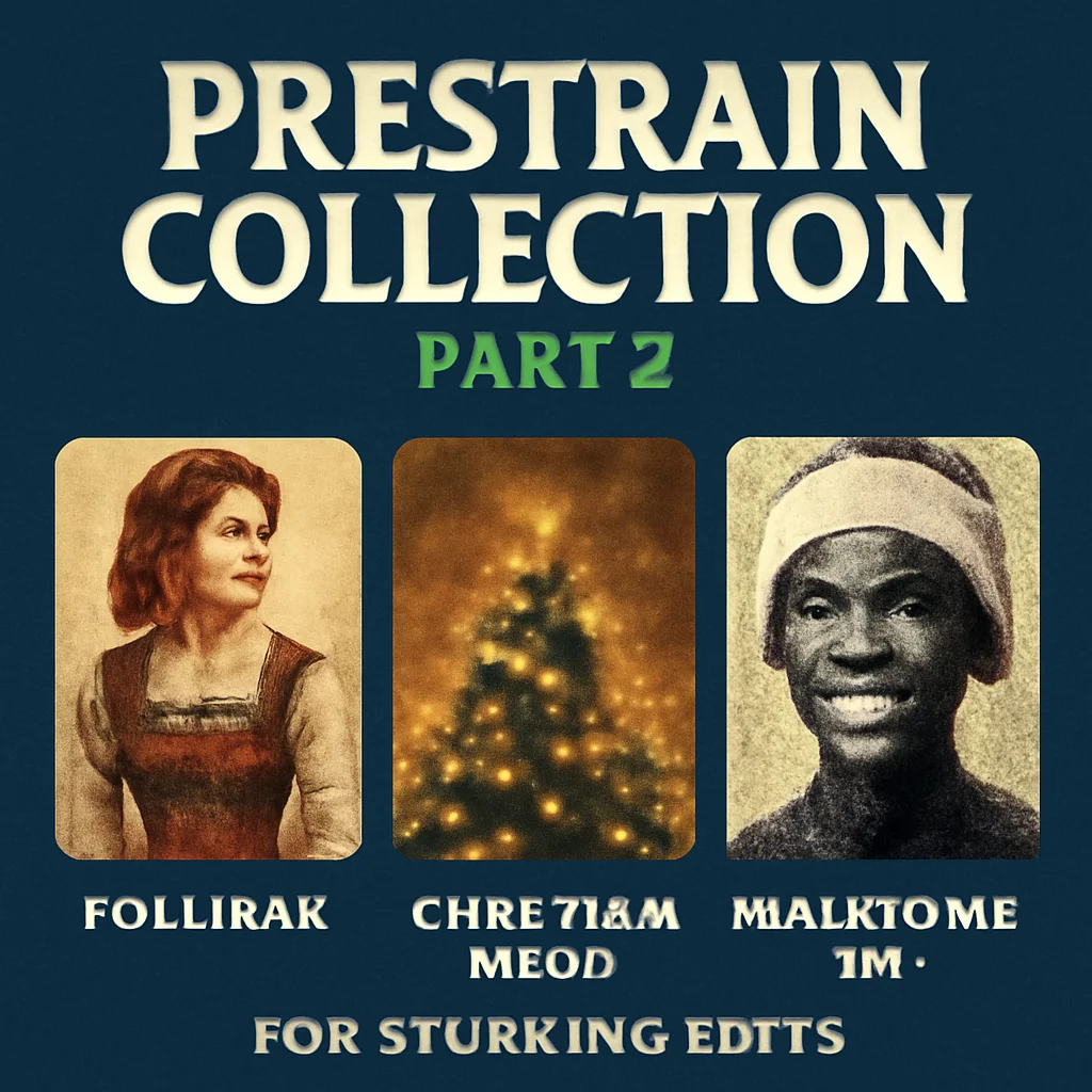presetrain Collection Part 2: Folkmar, Christmas Magic & Halftone FX for Stunning Edits
