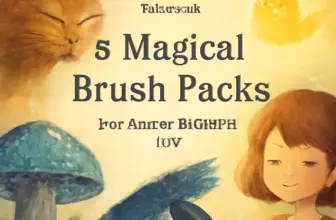 sicuvn collection 5 magical brush packs for anime ghibli ar 1473