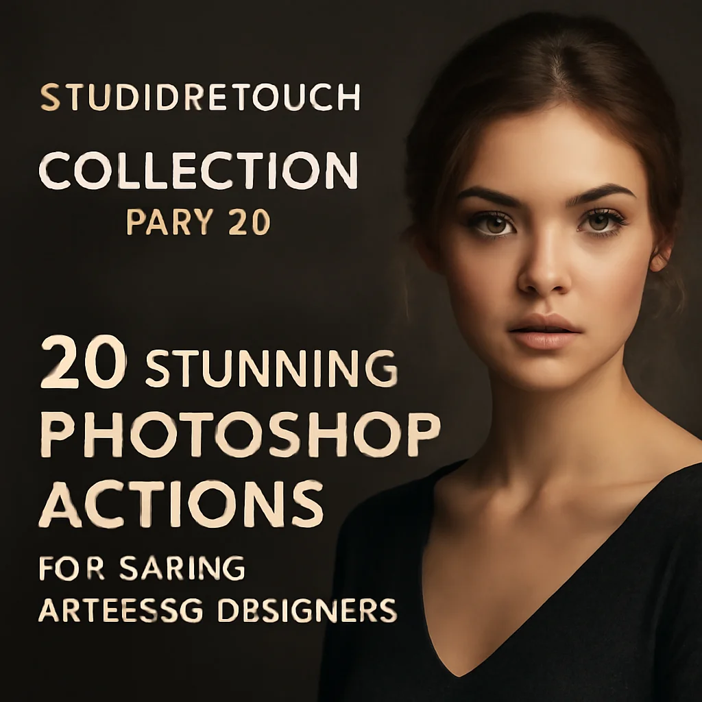 studioretouch Collection Part 20: 20 Stunning Photoshop Actions for Digital Artists & Designers