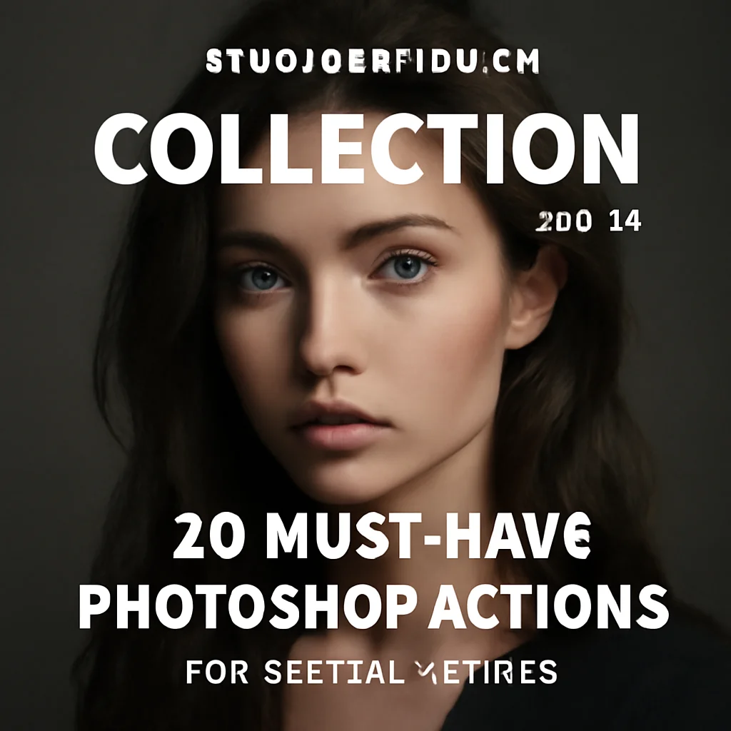 studioretouch Collection Part 24: 20 Must-Have Photoshop Actions for Digital Artists