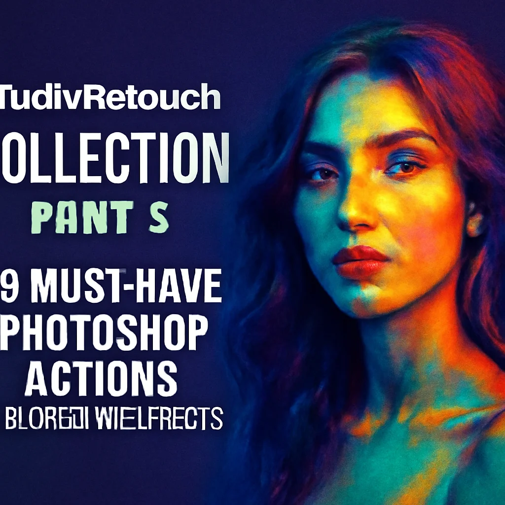 studioretouch Collection Part 5: 20 Must-Have Photoshop Actions for Creative Effects 🎨