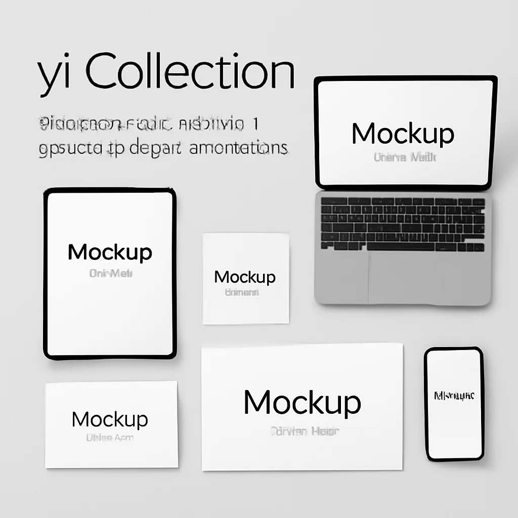 yi Collection: 8 Essential Mockups for Stunning Design Presentations 1 yi collection 8 essential mockups for stunning design presen 1668