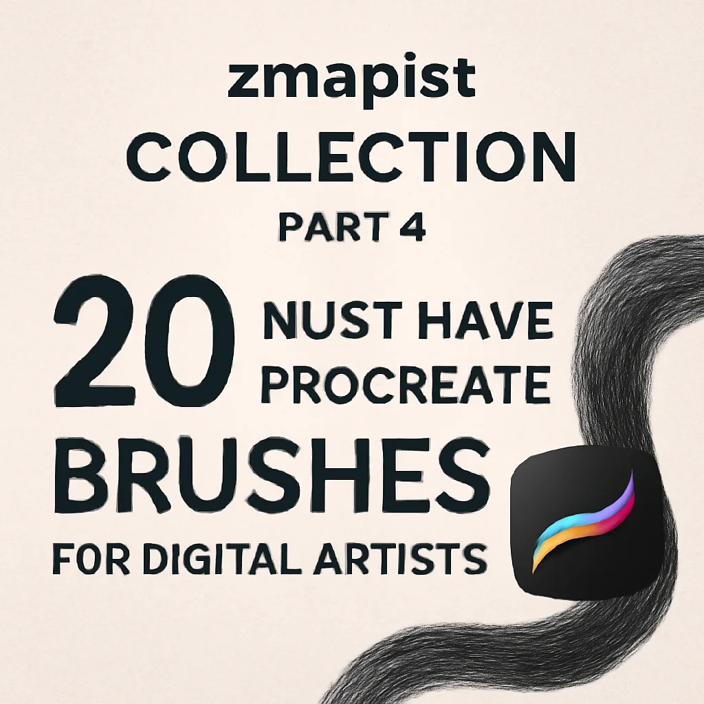 Unleash Your Creativity: 20 Stunning Procreate Brushes by zmapist (Part 5)