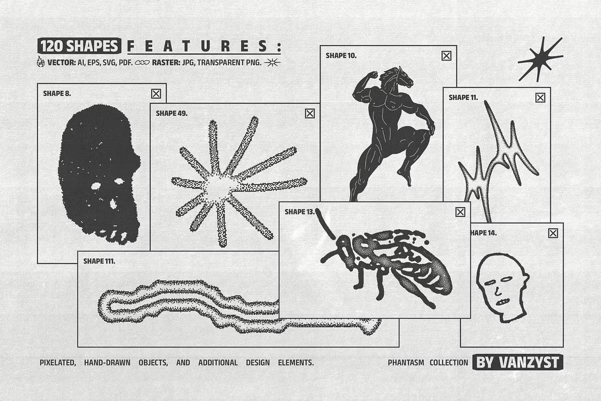 120 Phantasm Graphic Pack 6 120 Phantasm Graphic Pack - Image 6