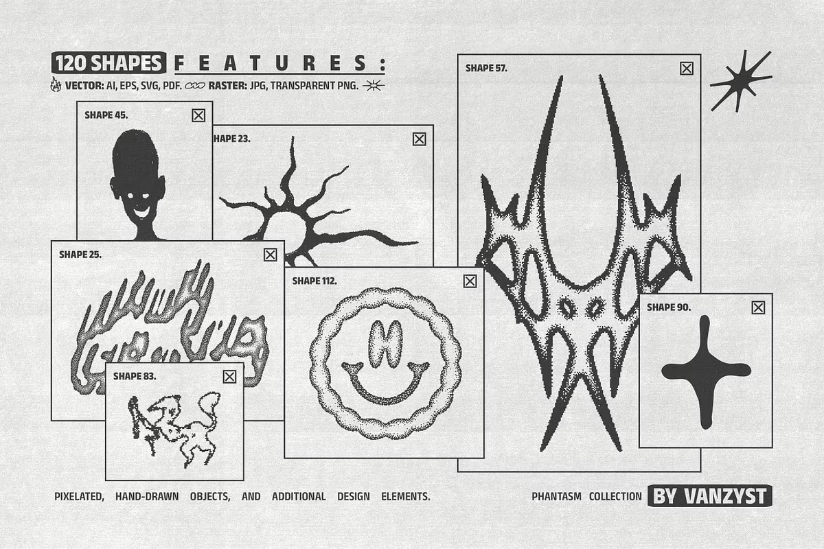 120 Phantasm Graphic Pack 7 120 Phantasm Graphic Pack - Image 7