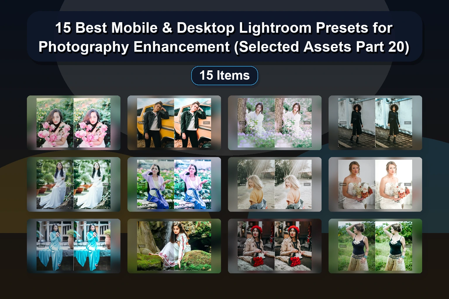 15 Best Mobile & Desktop Lightroom Presets for Photography Enhancement (Selected Assets Part 20) 15 Best Mobile Desktop Lightroom Presets for Photography En collage 0185f20d 1781883938