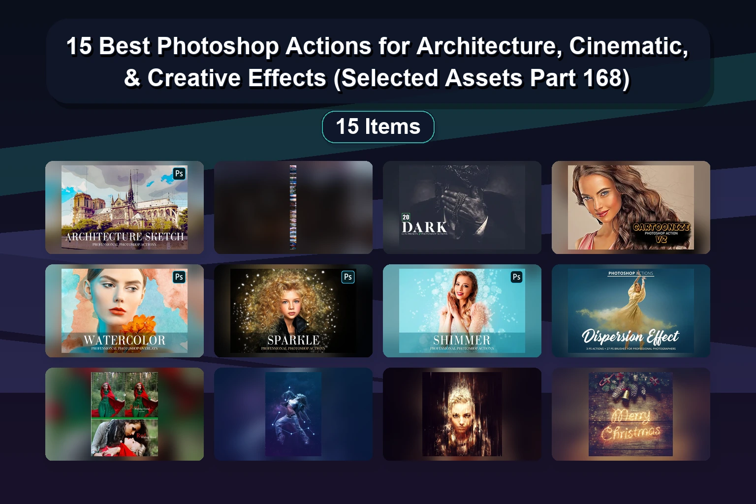 15 Best Photoshop Actions for Art & Creative Effects (Haze, Graffiti, Hand Drawn & More)