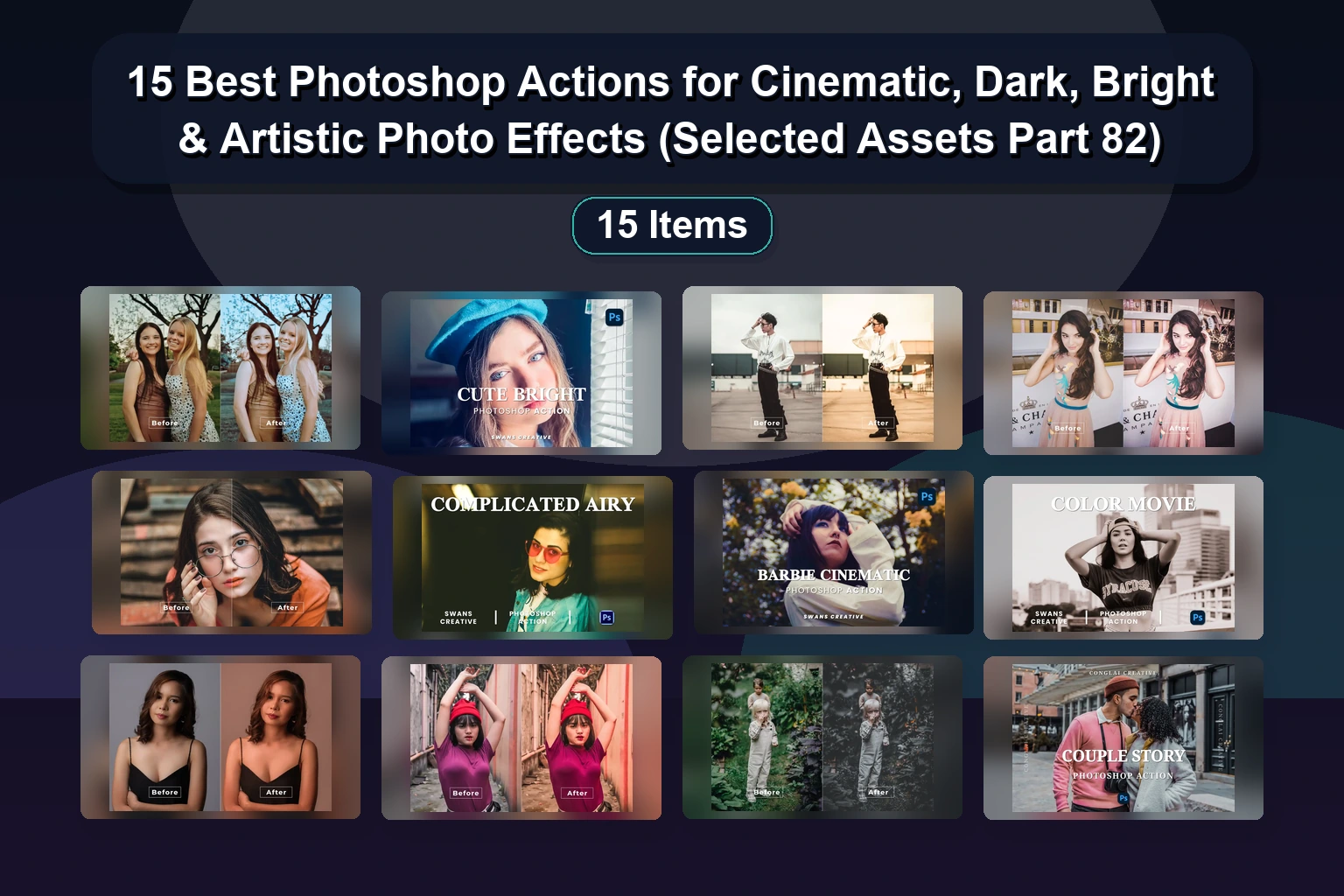 15 Best Photoshop Actions for Cinematic, Dark, Bright & Artistic Photo Effects (Selected Assets Part 82) 1 15 Best Photoshop Actions for Cinematic, Dark, Bright & Artistic Photo Effects (Selected Assets Part 82) 15 Best Photoshop Actions for Cinematic Dark Bright Artisti collage 8bee8a22 1781860820