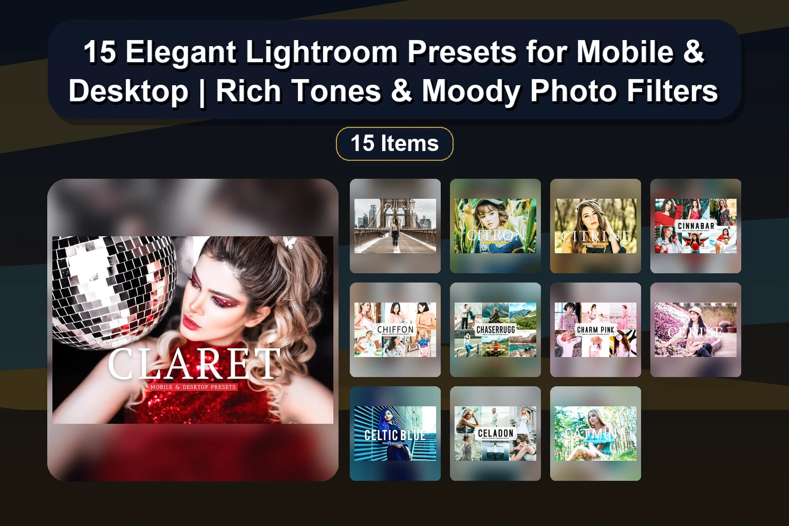 15 Warm & Vibrant Lightroom Presets: Canary, Camel, Café Au Lait & More