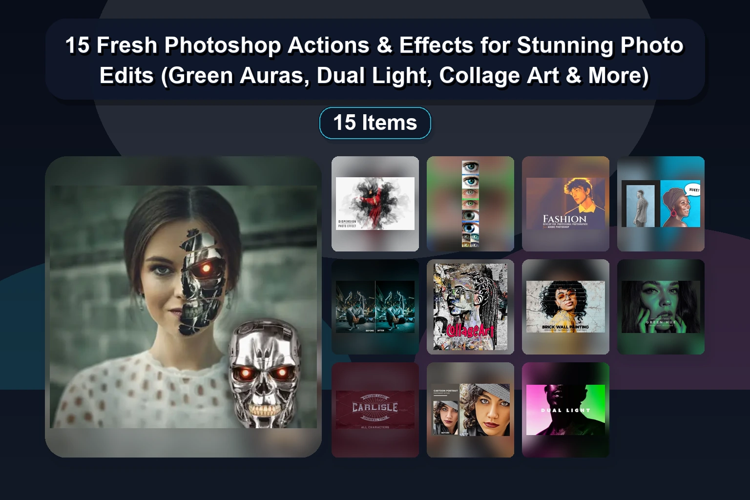 15 Best HDR Photoshop Actions, Vintage Overlays & Creative Fonts for Digital Art in 2026