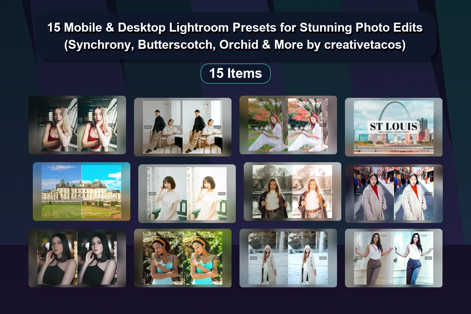 15 Creative Lightroom Presets for Mobile & Desktop: Daphne, Camel, Daisy & More