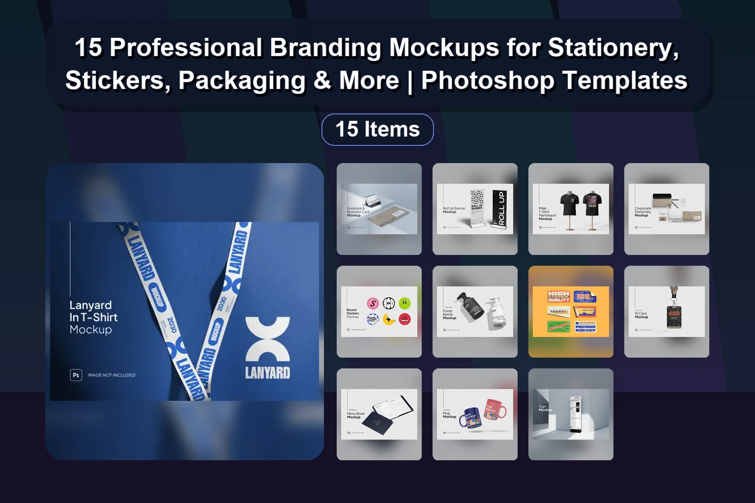 25 Premium Branding & Packaging Mockups for Graphic Designers | Selected Assets Part 17