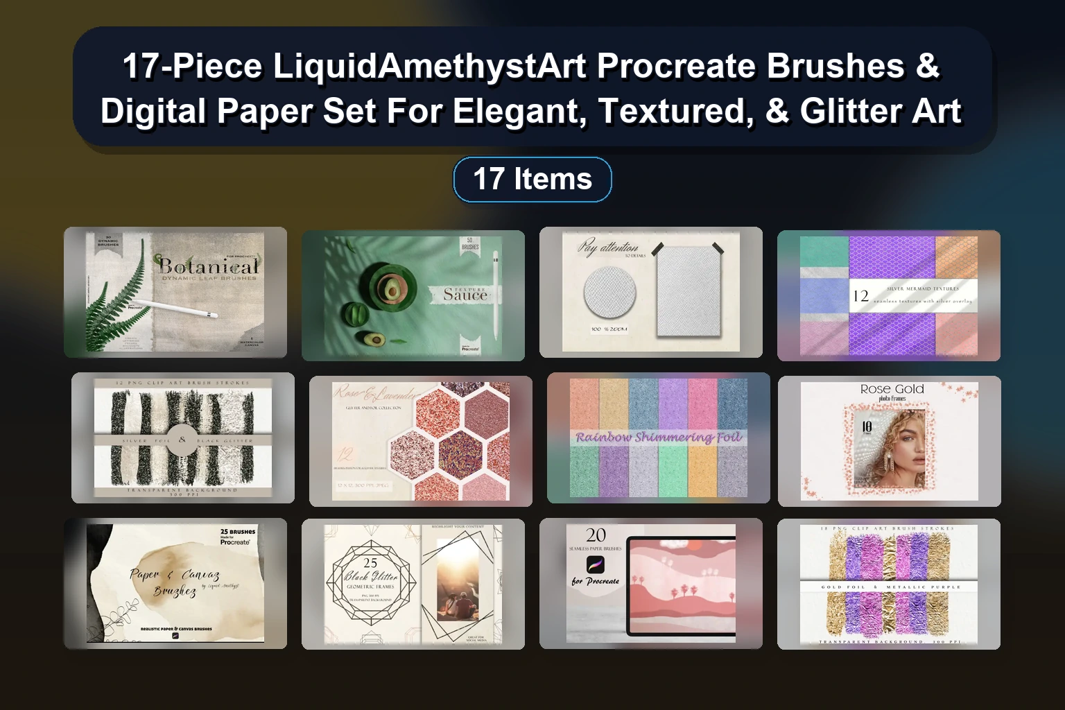 Unlock Vintage & Ornate Lettering: Letter_elfa Procreate Brush Collection Review