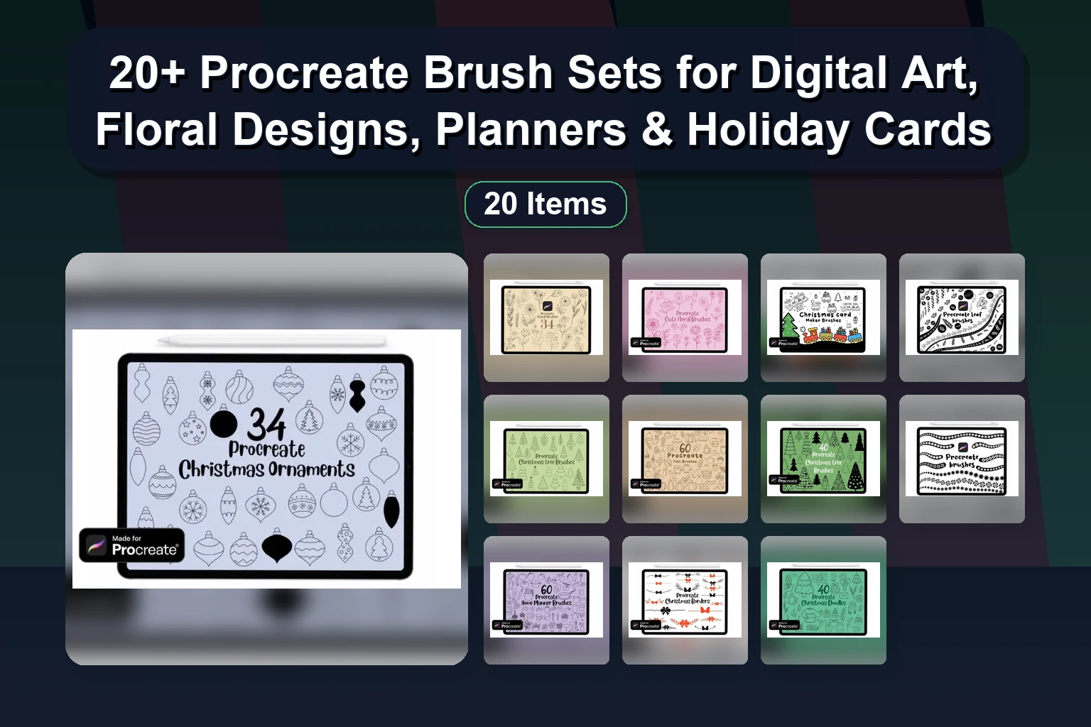 20 Best Procreate Brush Sets & Digital Art Assets for Stunning Illustrations (2024 Collection)