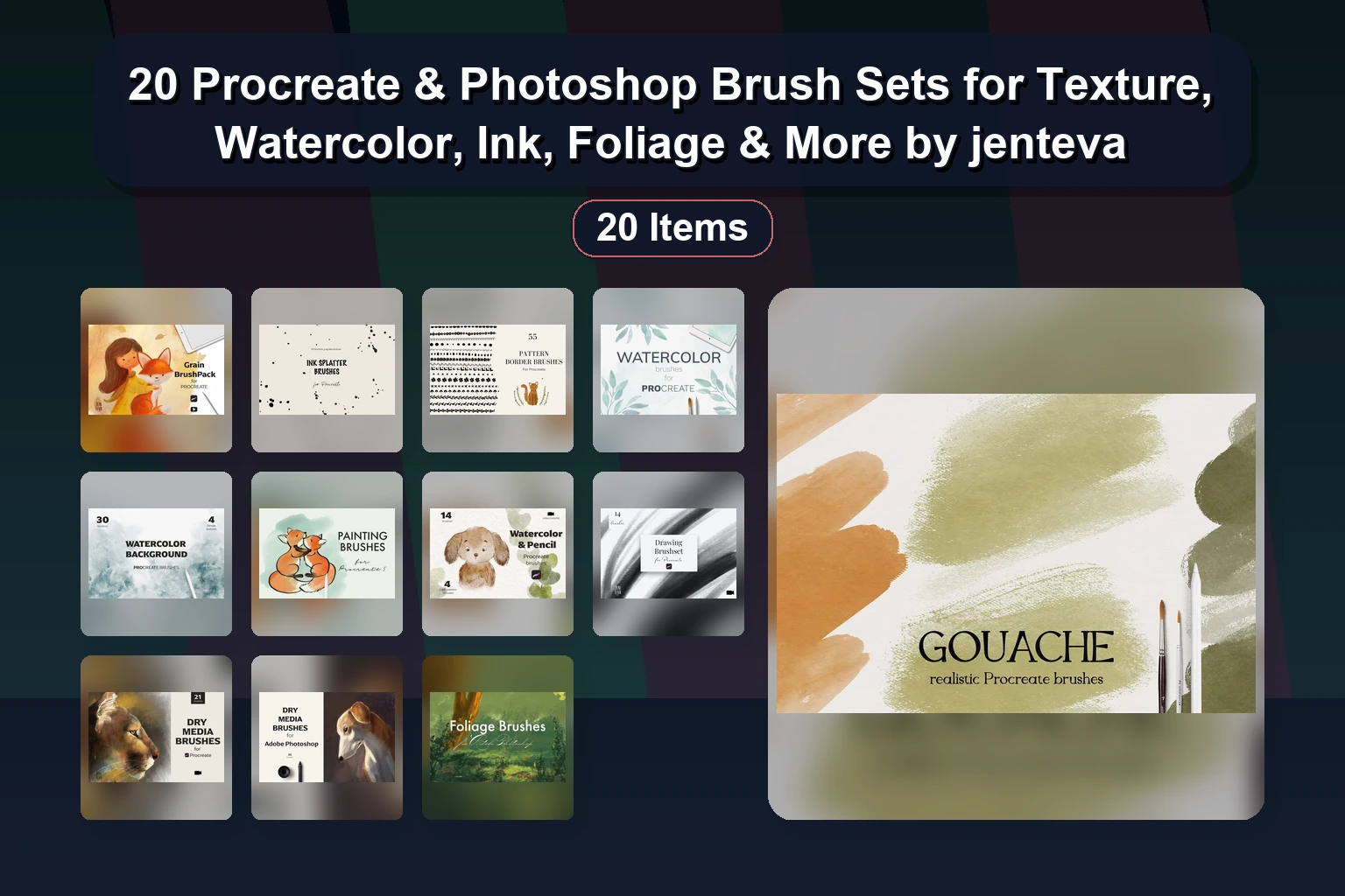 Unlock Your Creative Potential with the Complete joelillington Procreate Brush Collection