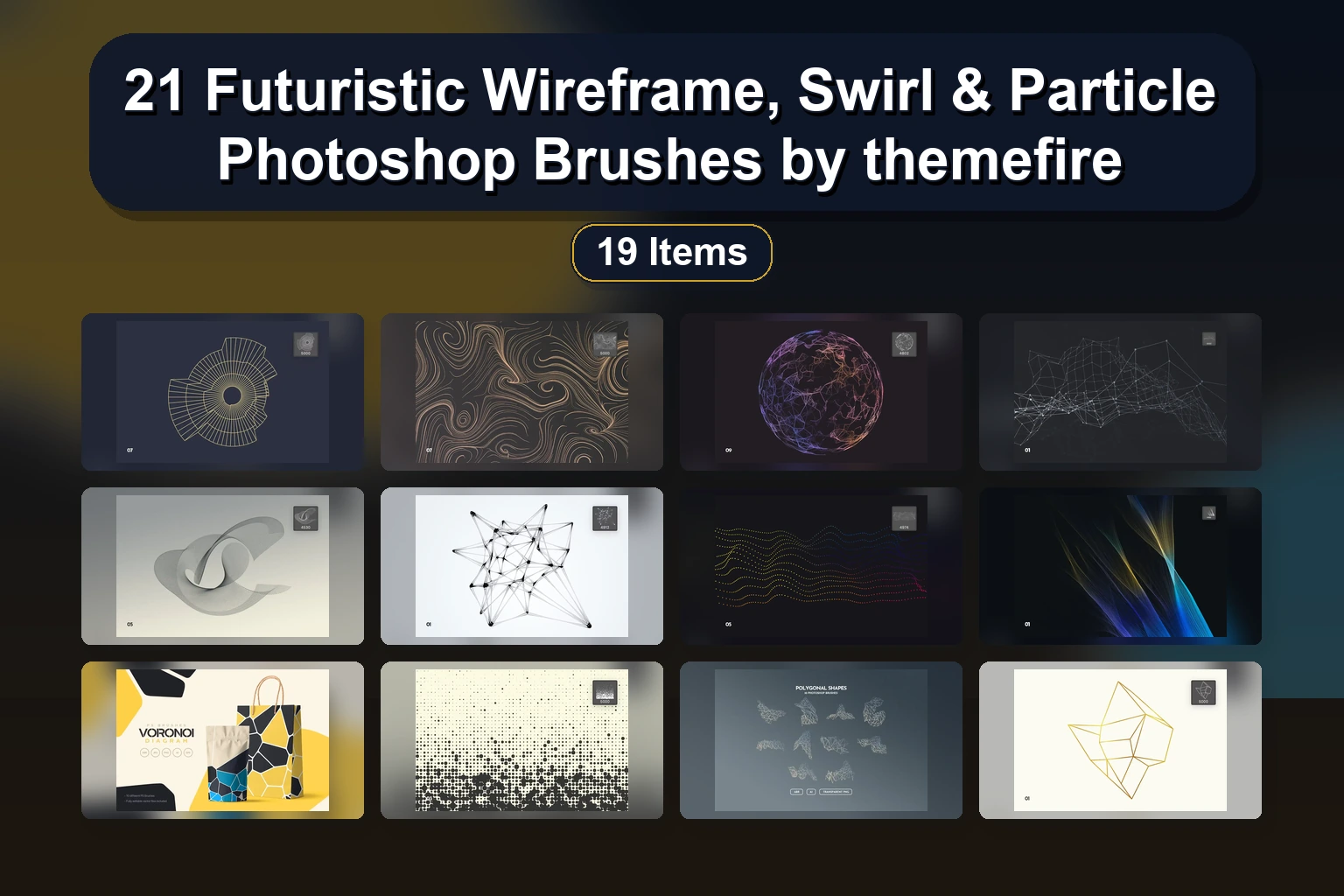 21 Futuristic Wireframe, Swirl & Particle Photoshop Brushes by themefire 21 Futuristic Wireframe Swirl Particle Photoshop Brushes by collage de0012fc 1781888666