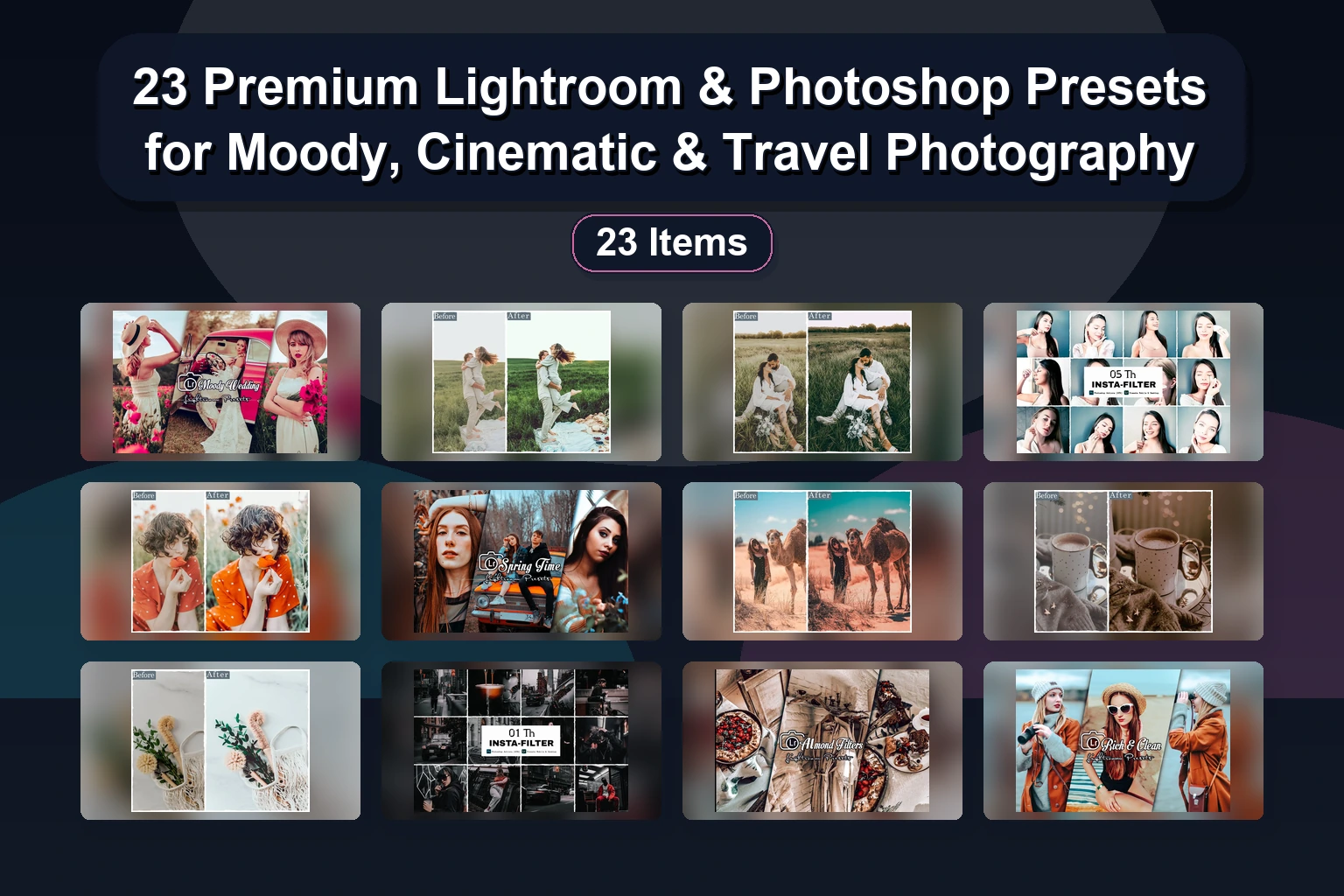 20 Stunning Lightroom Presets & LUTs Collections for Photography & Video Editing (Dalgona, Automotive, Film & More)